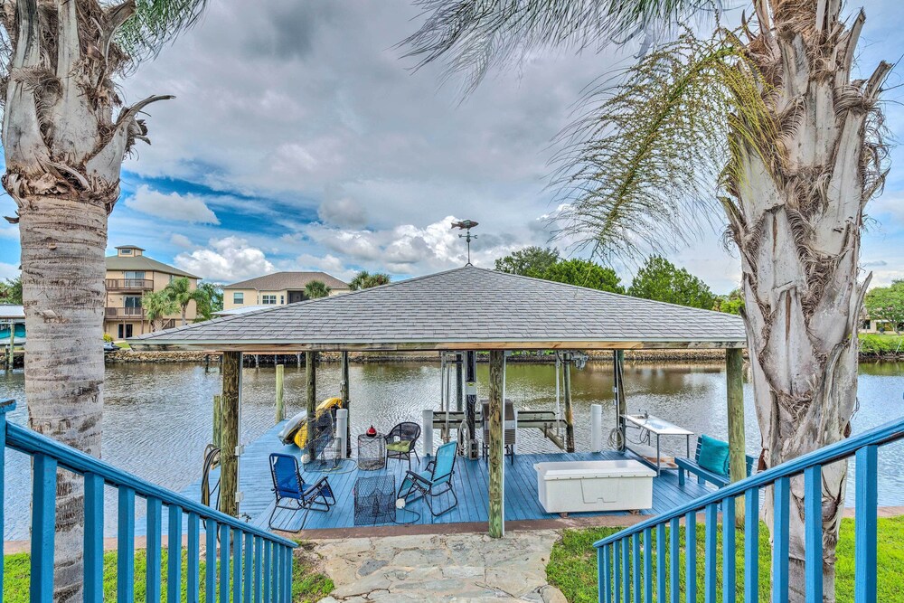 NEW! Waterfront Home w/ Dock, Kayaks, Pool + More!