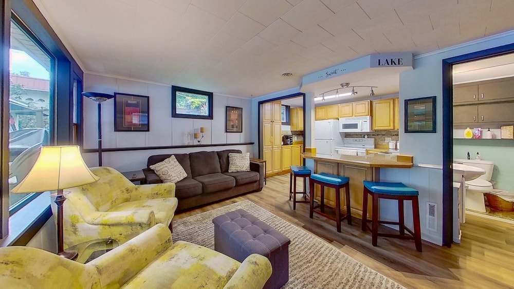 Relaxing Lake Zumbro Waterfront Home with Boat Dock and Deck, 20 Mins