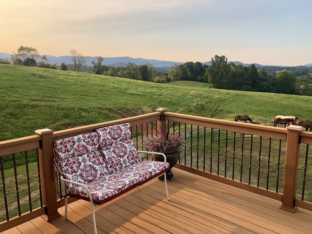 Beautiful Mountain Views on 35 Acre Horse Farm!