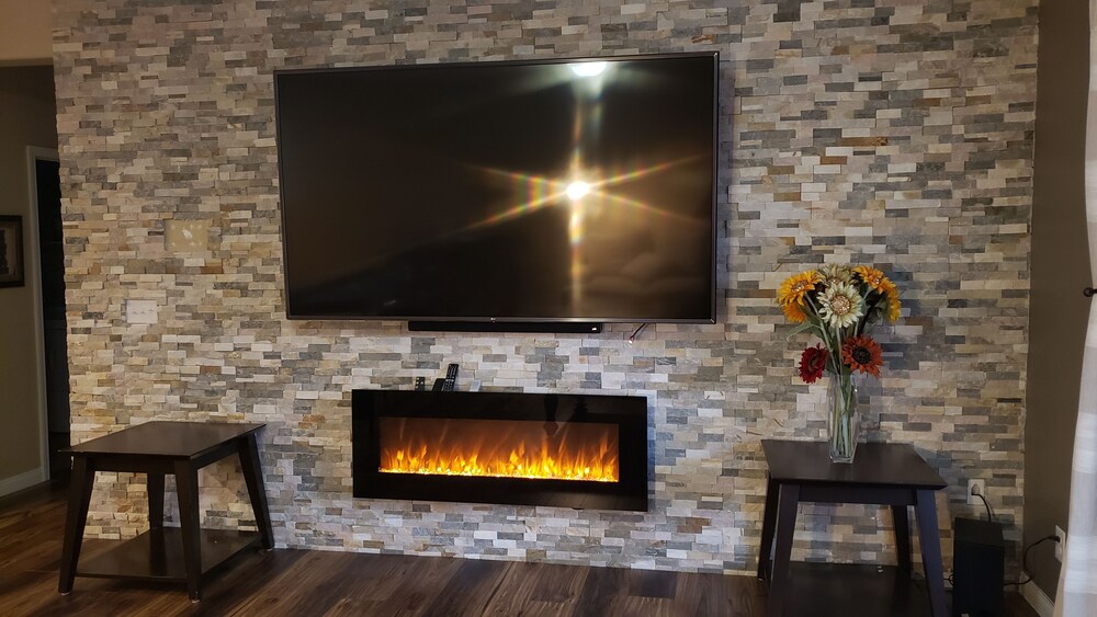 🔥 86"tv, Inflatable jacuzzi, Pool table and Grill