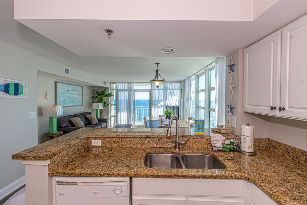 Immaculate Oceanfront 2 Bedroom, 2 Bath with Incredible Views! Carolinian 1733