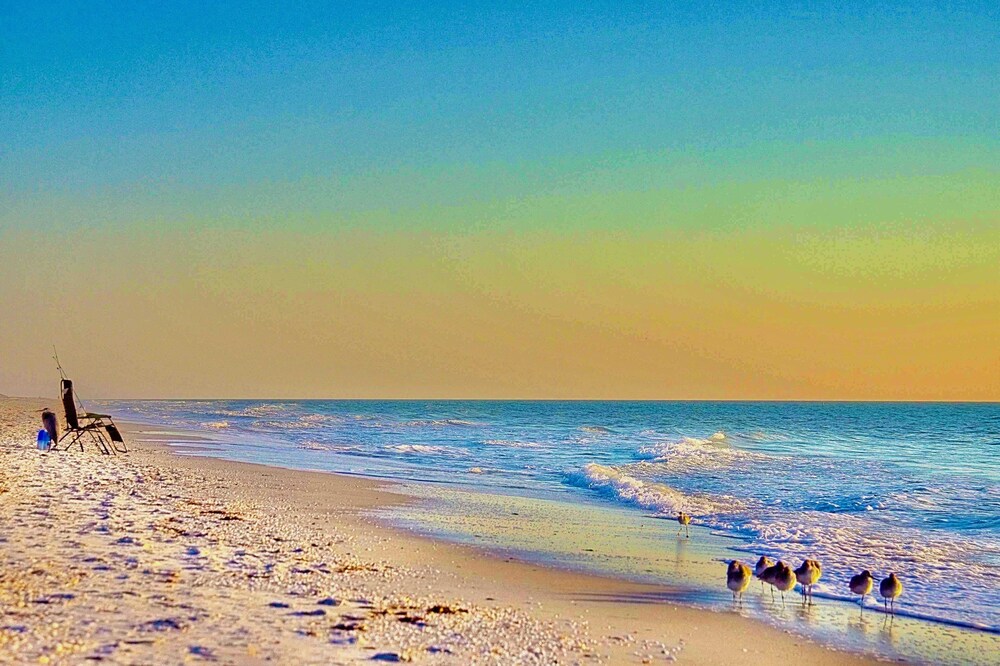 Gulf Views - No Stairs - Directly “On the Beach” - Jensen's "On the Gulf" - Cozy Suite 1