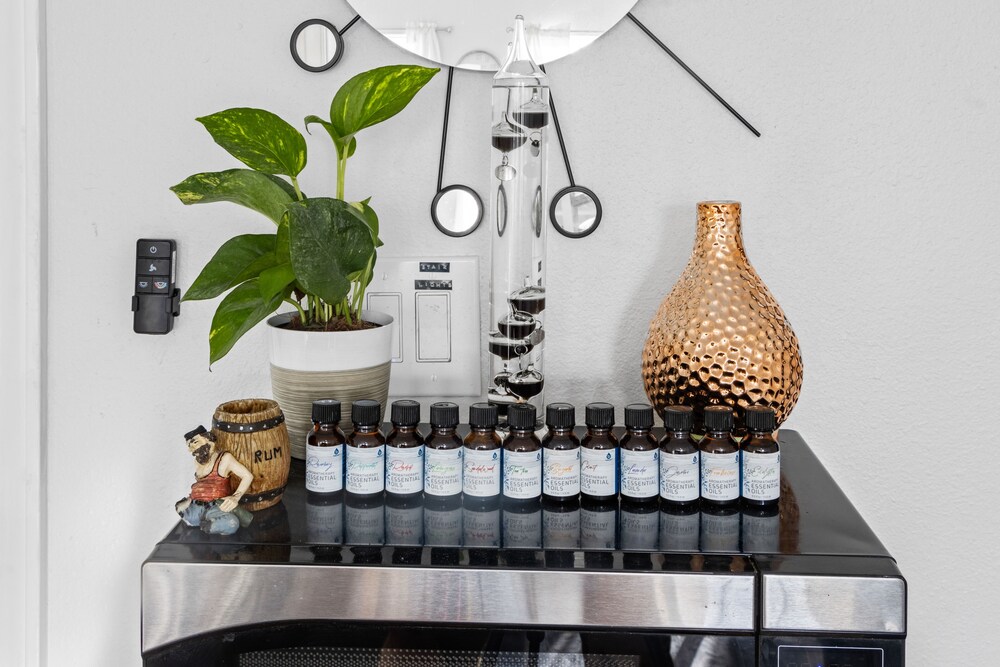 Modern Gated 3bd/2ba Suite with Gym & hot tub!