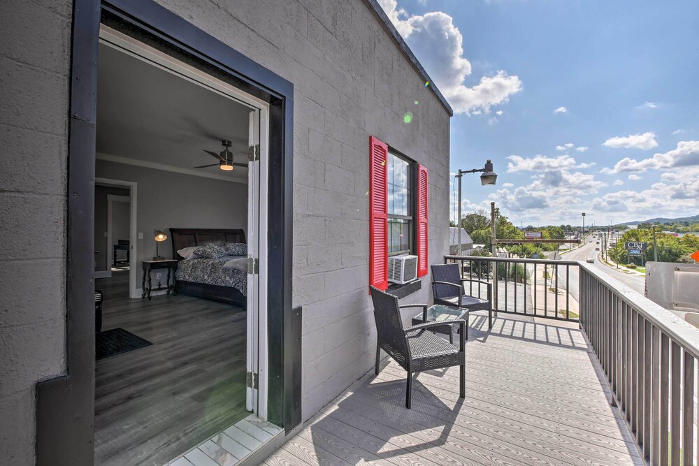 NEW! Updated Trenton Apt w/ Balcony & Town Views!