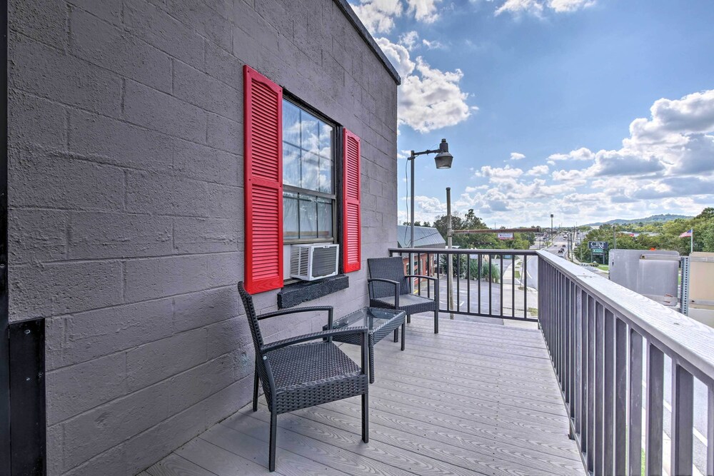 NEW! Updated Trenton Apt w/ Balcony & Town Views!