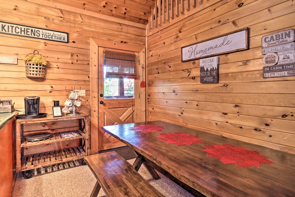 NEW! Sevierville Cabin w/ Boat Launch & Hot Tub!