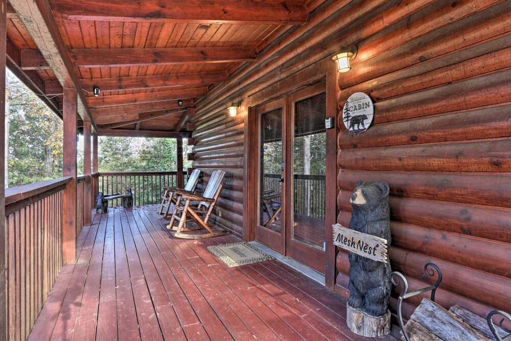 NEW! Sevierville Cabin w/ Boat Launch & Hot Tub!