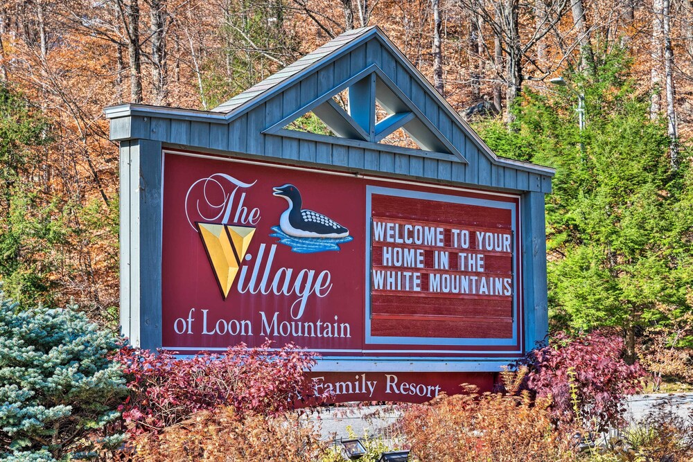 NEW! Village of Loon Condo Half Mile to Ski Lifts!