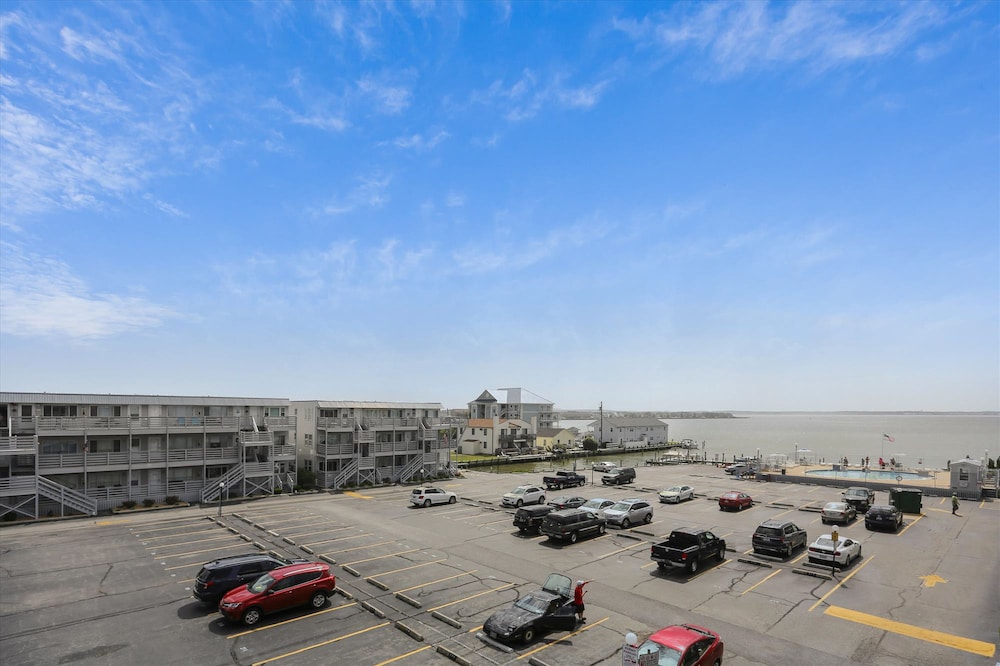 Open & Impressive Bayside Suite Close to the Beach w/Shared Pool, AC, & Balcony