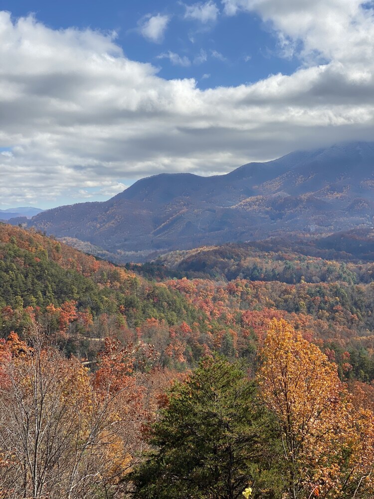 STUNNING View, PRVT Mountain Cabin, Sauna, MovieRm