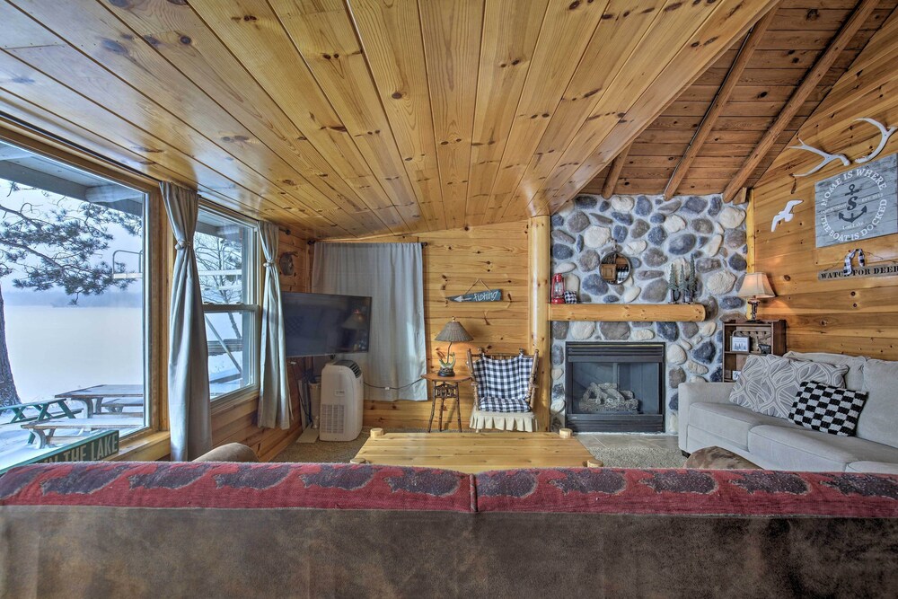 Charming Lost Lake Cabin Fish, Boat & Hunt! St Germain Vrbo
