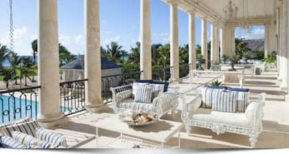 Luxury 9-bedroom Ocean and Golf Front Mansion With Full Service Staff in Exclusive Resort