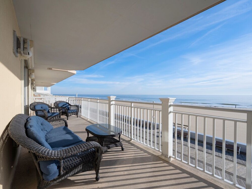 The best of the best! Beautiful,  oceanfront, on the boardwalk with a pool