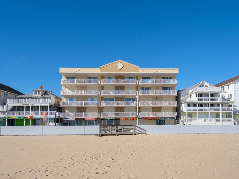 The best of the best! Beautiful,  oceanfront, on the boardwalk with a pool