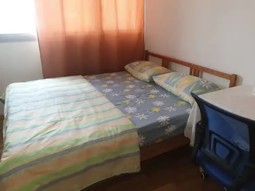 Clean newly renovated airconditioned double bedroom