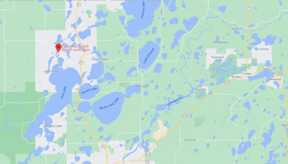 Gull Lake / Brainerd Lakes / Causeway on Gull Townhome Resort Lake