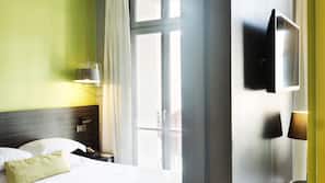 Biancheria da letto di alta qualità, una cassaforte in camera