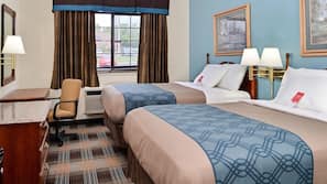 Desk, iron/ironing board, rollaway beds, free WiFi