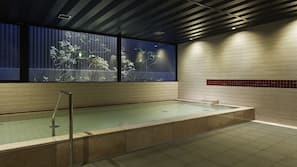 Indoor spa bath