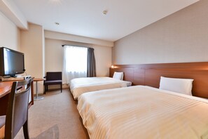 Desk, blackout drapes, iron/ironing board, free WiFi