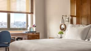 Egyptian cotton sheets, premium bedding, pillowtop beds, minibar