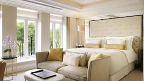 Egyptian cotton sheets, premium bedding, down duvet, Select Comfort beds