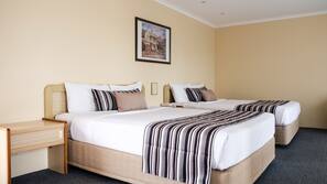 Minibar, desk, iron/ironing board, cots/infant beds