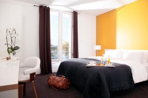 Superior Double Room | Premium bedding, desk, soundproofing, free WiFi