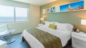 Premium bedding, minibar, in-room safe, desk