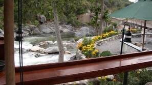 Blick vom Hotel
