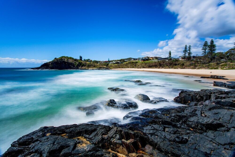 Beach, Reflections Holiday Parks Scotts Head