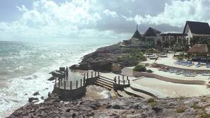 tulum kore loungers shuttle nearby sand
