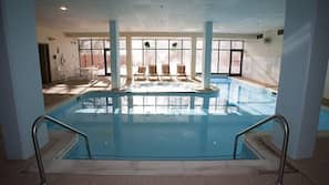 Indoor pool, outdoor pool