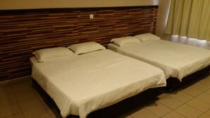 Desk, iron/ironing board, free rollaway beds, free WiFi