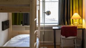 Individually furnished, desk, blackout drapes, free WiFi