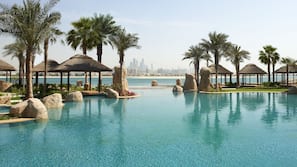 Indoor pool, 6 outdoor pools, free pool cabanas, pool umbrellas