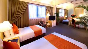 In-room safe, desk, blackout curtains, rollaway beds