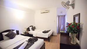Minibar, in-room safe, desk, blackout curtains