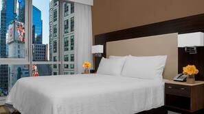 Premium bedding, in-room safe, desk, laptop workspace