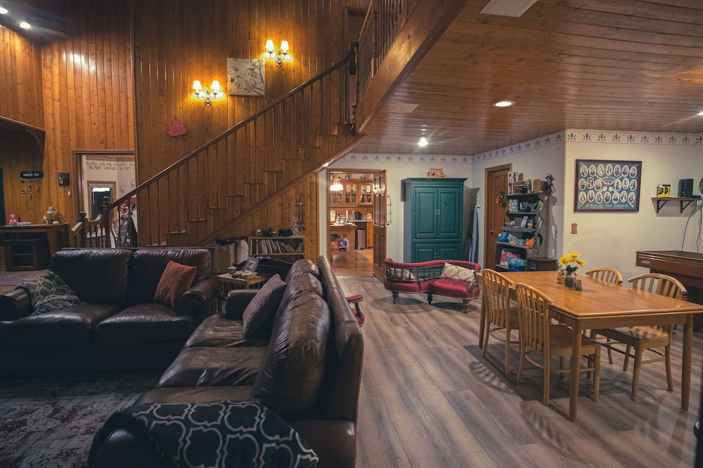 Interior entrance, Tucker Peak Lodge