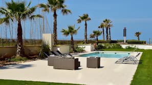Seasonal outdoor pool