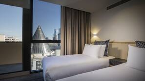 In-room safe, blackout curtains, iron/ironing board, free WiFi