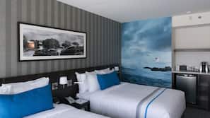 Premium bedding, pillowtop beds, in-room safe, desk