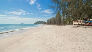 Private beach