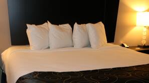 Premium bedding, iron/ironing board, rollaway beds, free WiFi