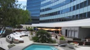 Seasonal outdoor pool
