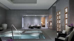 Indoor spa bath