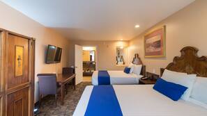 Premium bedding, individually decorated, individually furnished, desk