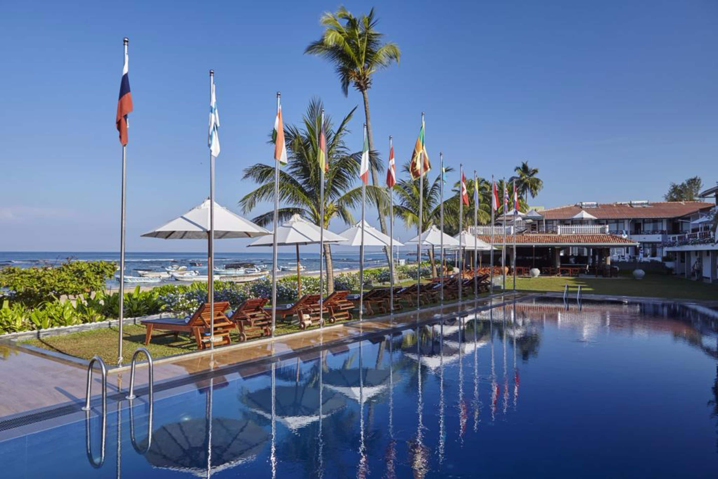 Coral Sands Hotel in Hikkaduwa, Sri Lanka