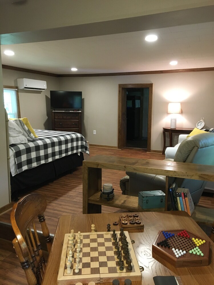 Log House in the Country Stokes County Vrbo